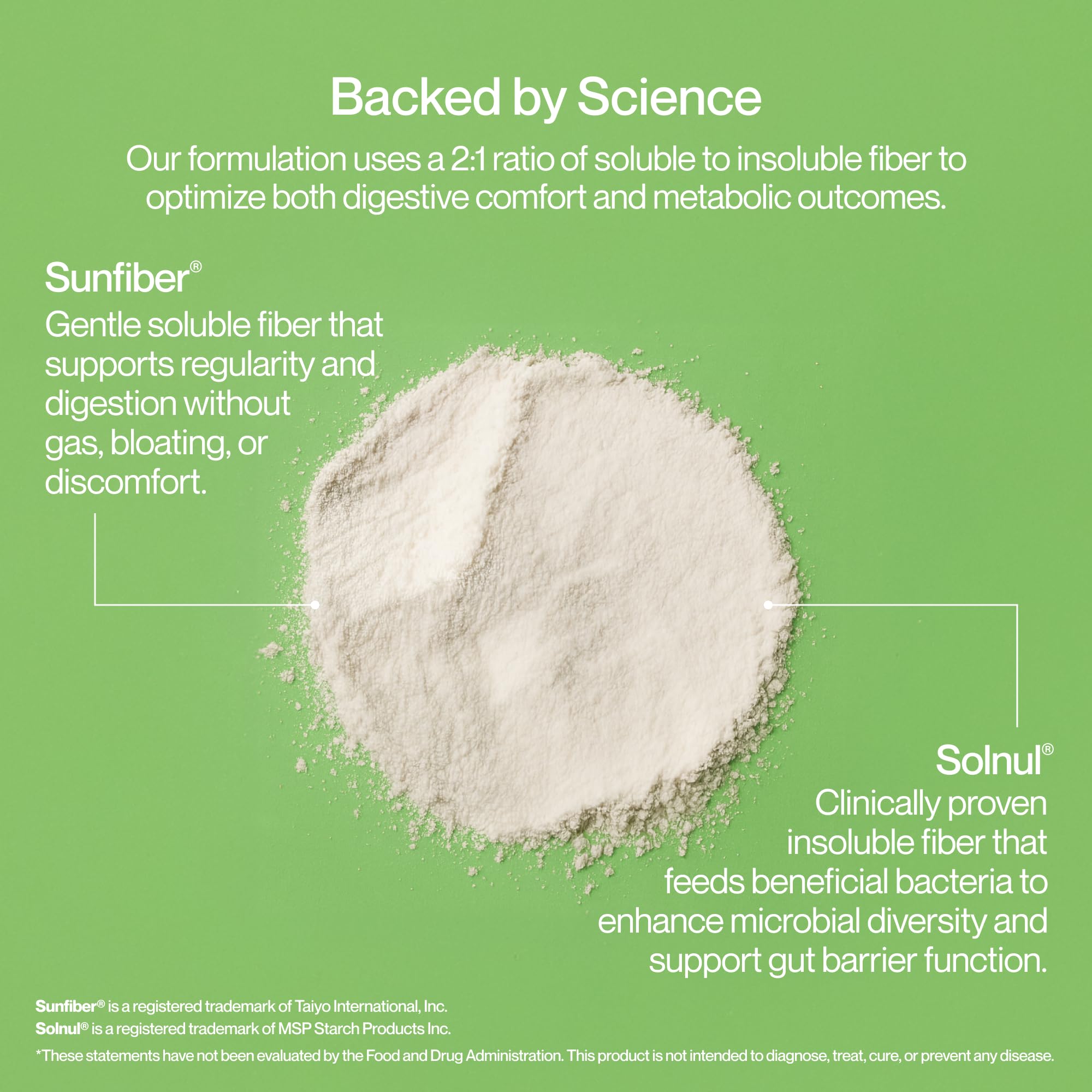 Travel-friendly bottle from Supergut for on-the-go fiber support.