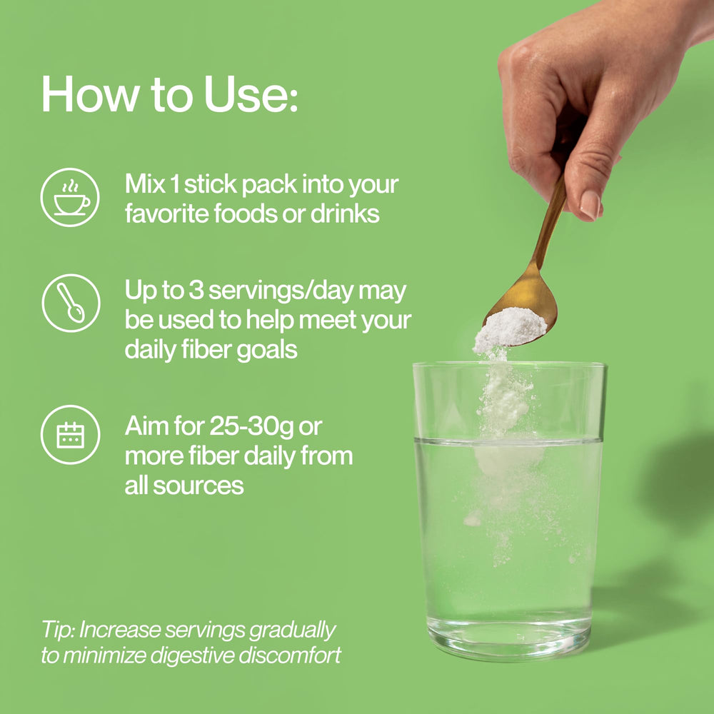 Clean vegan ingredients in Supergut Foundational Daily Fiber blend