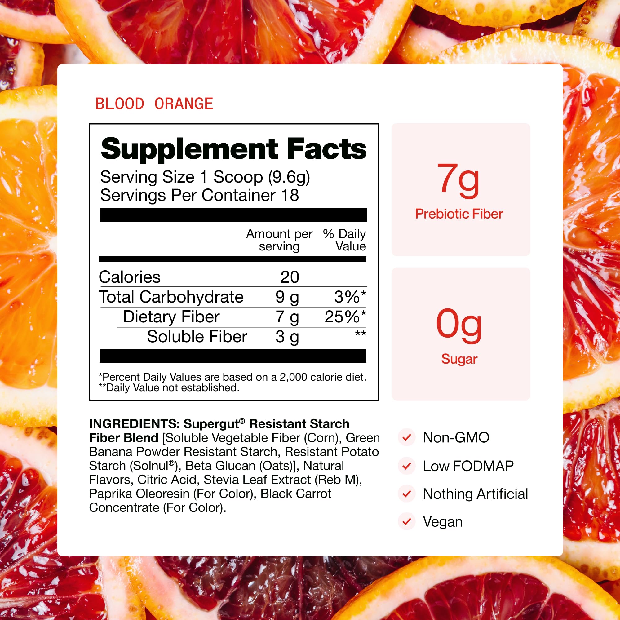 Glass of prepared blood orange drink ready for daily use.
