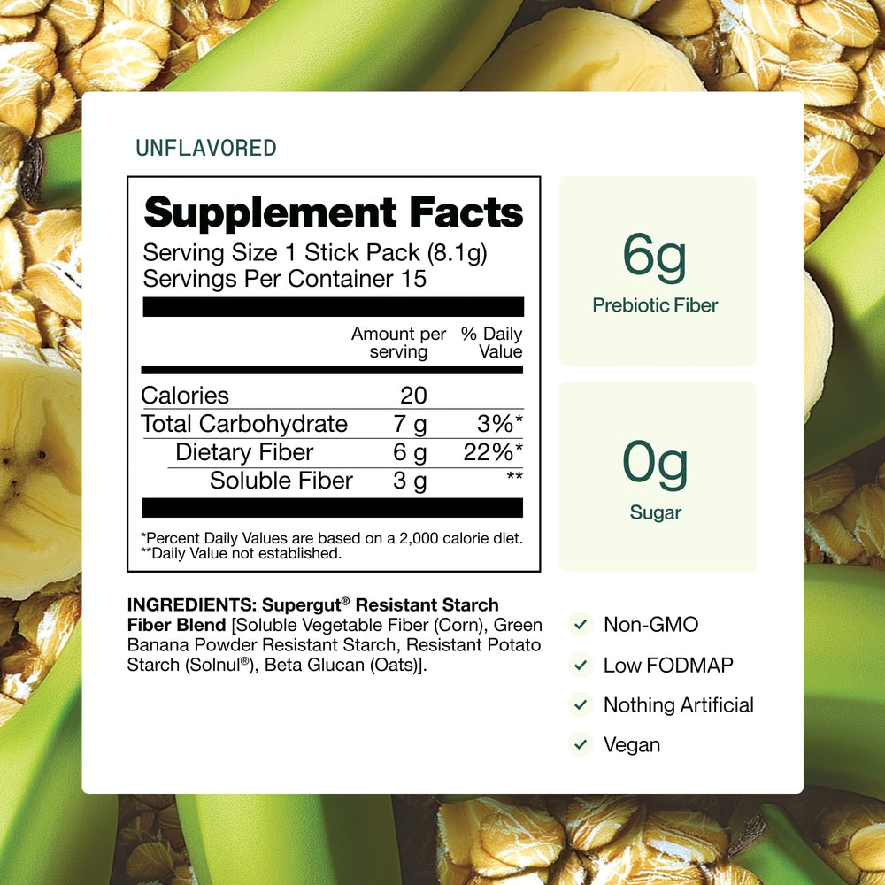 Supergut GLP1 Daily Support dissolving powder in water creates a refreshing sugar-free drink