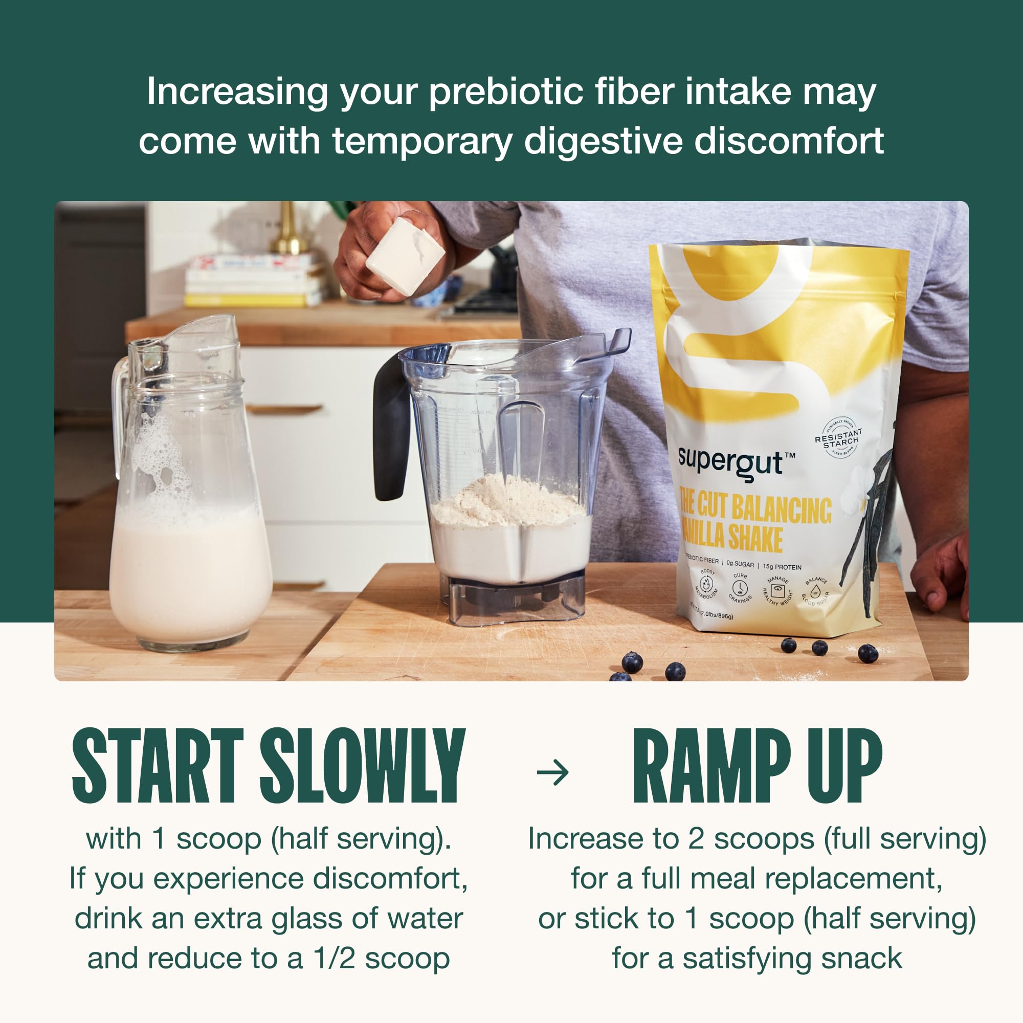 Supergut 14-serving carton front view for keto-friendly nutrition
