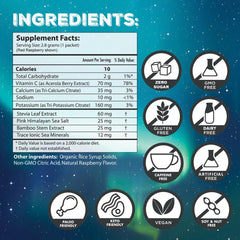 Superieur Lime Blue electrolyte packet with zesty flavor for gym sessions