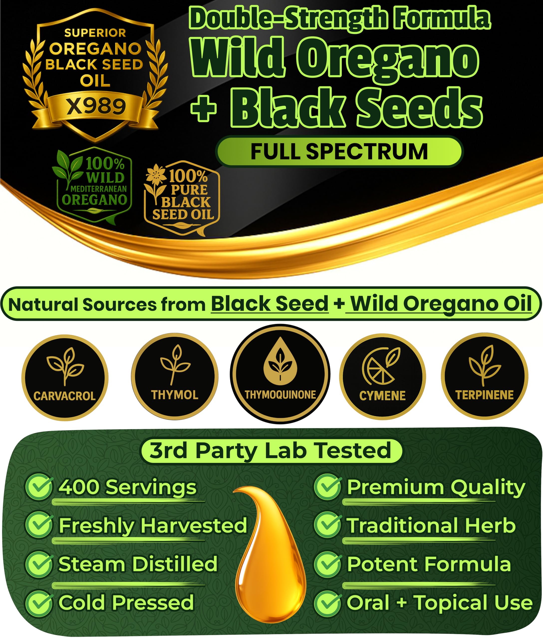 SUPERIOR FULVIC HUMIC X935 olive-oil-free formula sold as pure and potent flavor