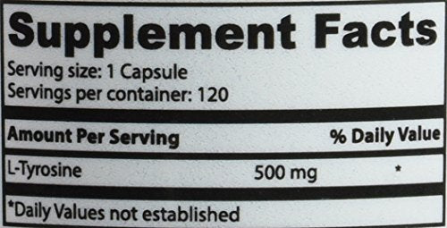 Superior Labs L-Tyrosine third-party testing badge signals trust