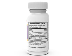Superior Source B-1 bottle with label and dosage instructions