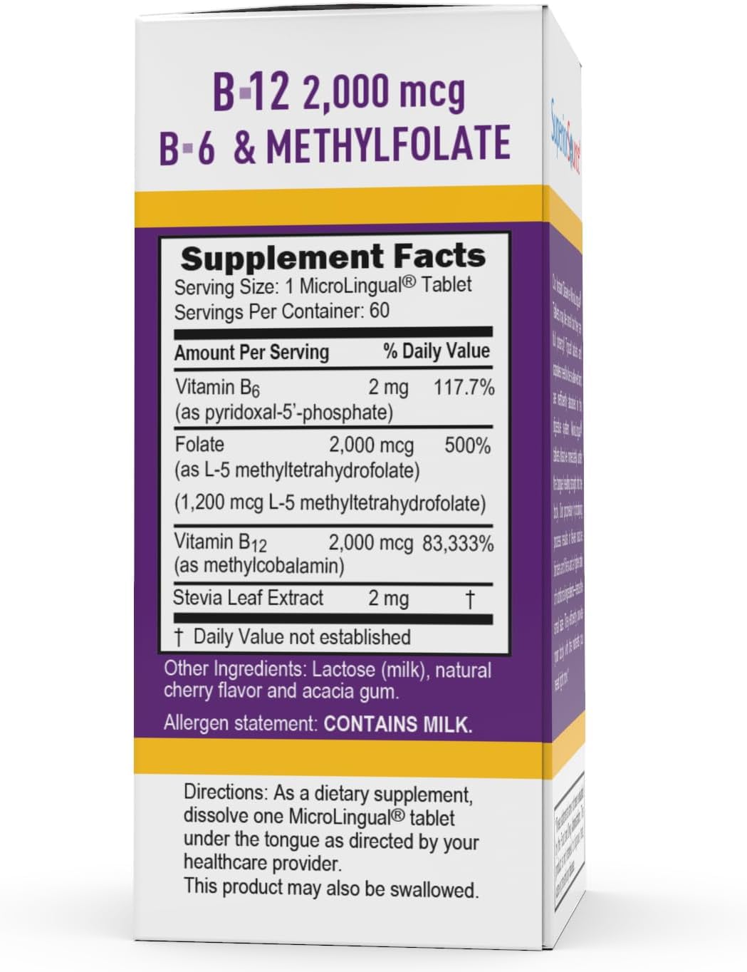 Superior Source Bariatric-friendly vitamin pack offers easy daily intake.