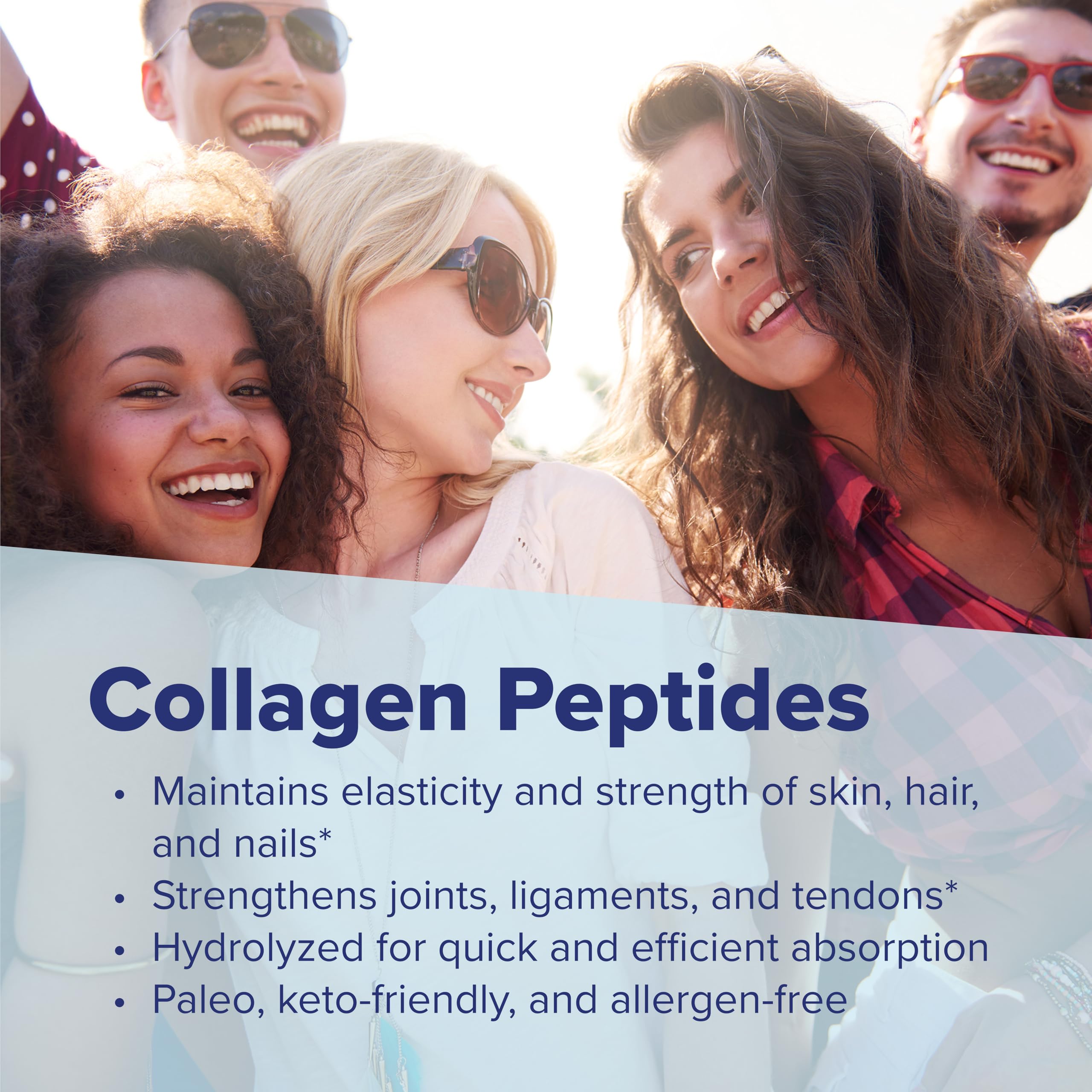 Superior Source unflavored collagen blends into smoothies without altering flavor.