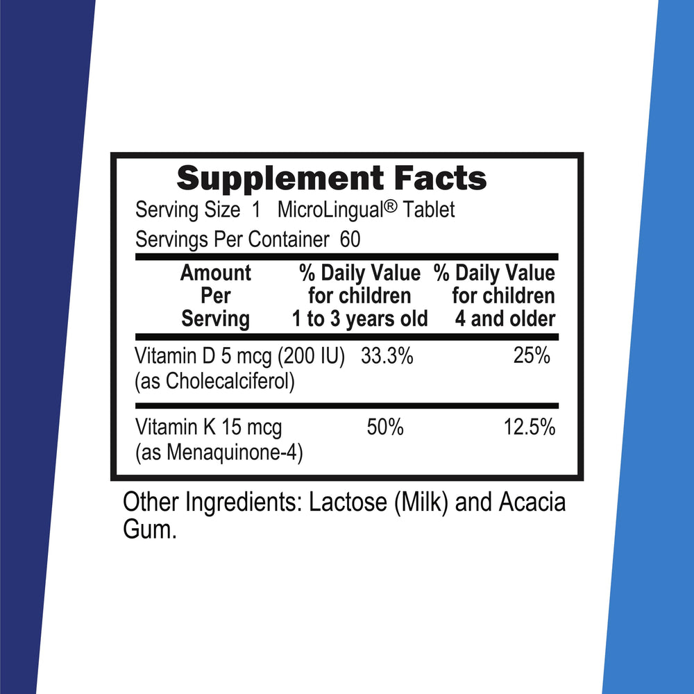 Superior Source Kid's D3 & K2 bottle packaging showing kid-friendly design for daily use