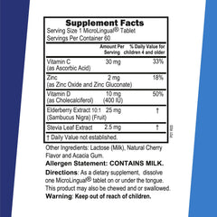 Superior Source Kid's Immune Clean Melts microlingual form dissolves quickly for kids.
