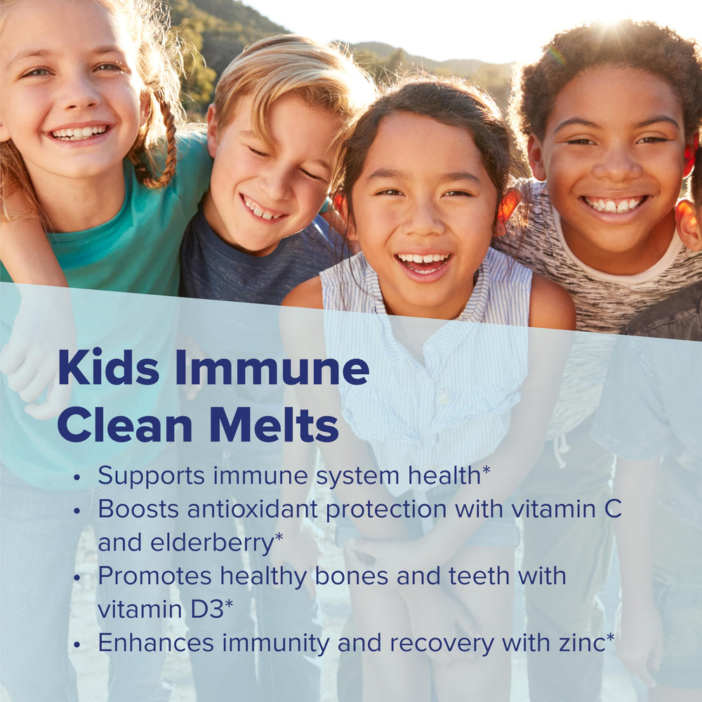 Elderberry extract icon showcased as part of immune-supporting ingredients.