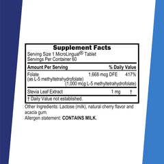 Superior Source microLingual tablet on tongue for fast absorption.
