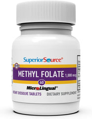 Superior Source microLingual tablet dissolving under tongue for convenient use.