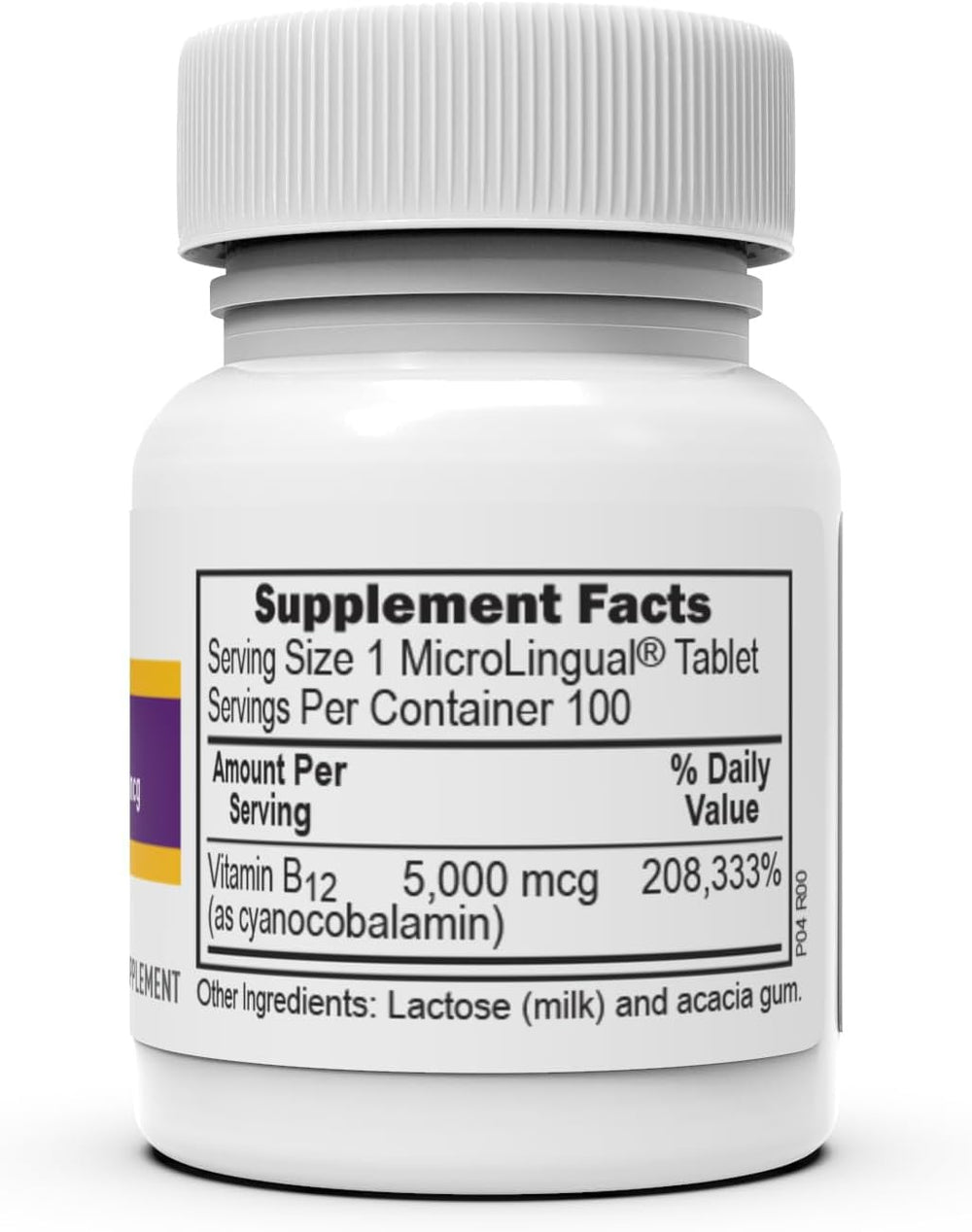 Superior Source bottle label showing sublingual formula and quality seals for trusted potency.