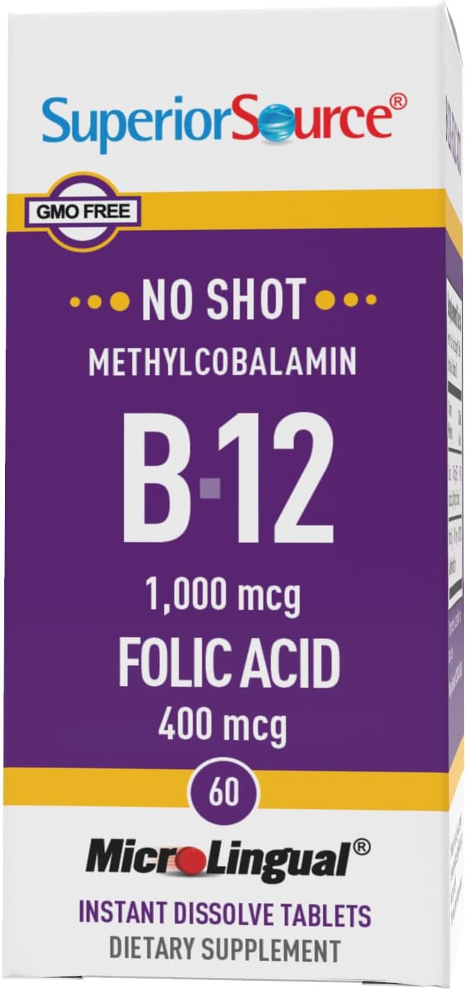 Superior Source potency and purity seal on packaging indicating tested quality.