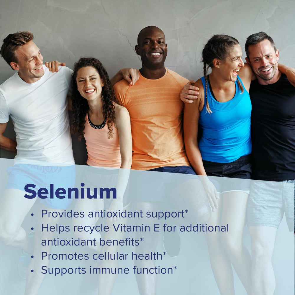 Superior Source Selenium packaging display showing convenient microlingual format