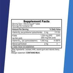 Sublingual tablets on the tongue from Superior Source for fast absorption