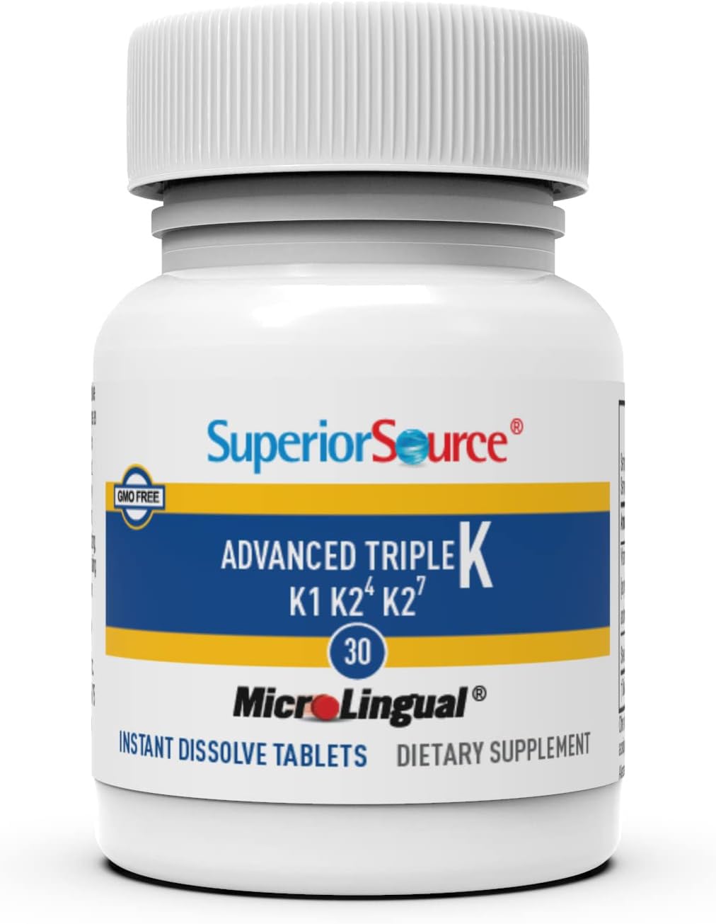 Superior Source Triple K formulation image highlighting K1 and K2 blend.