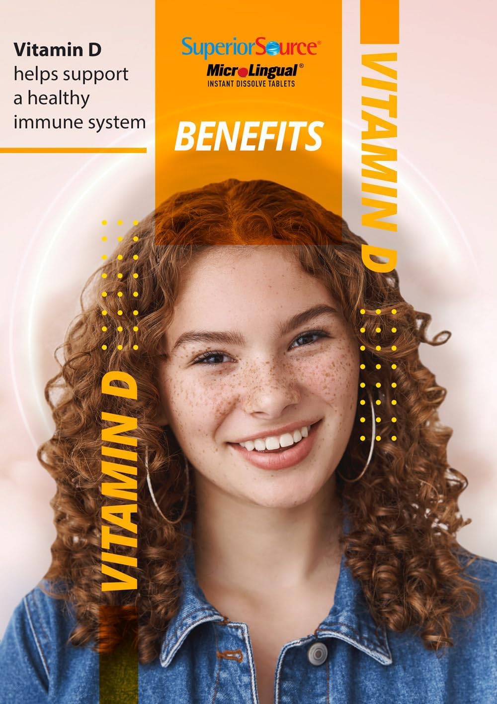Superior Source Vitamin D3 5000 IU sublingual tablet visual for easy daily use