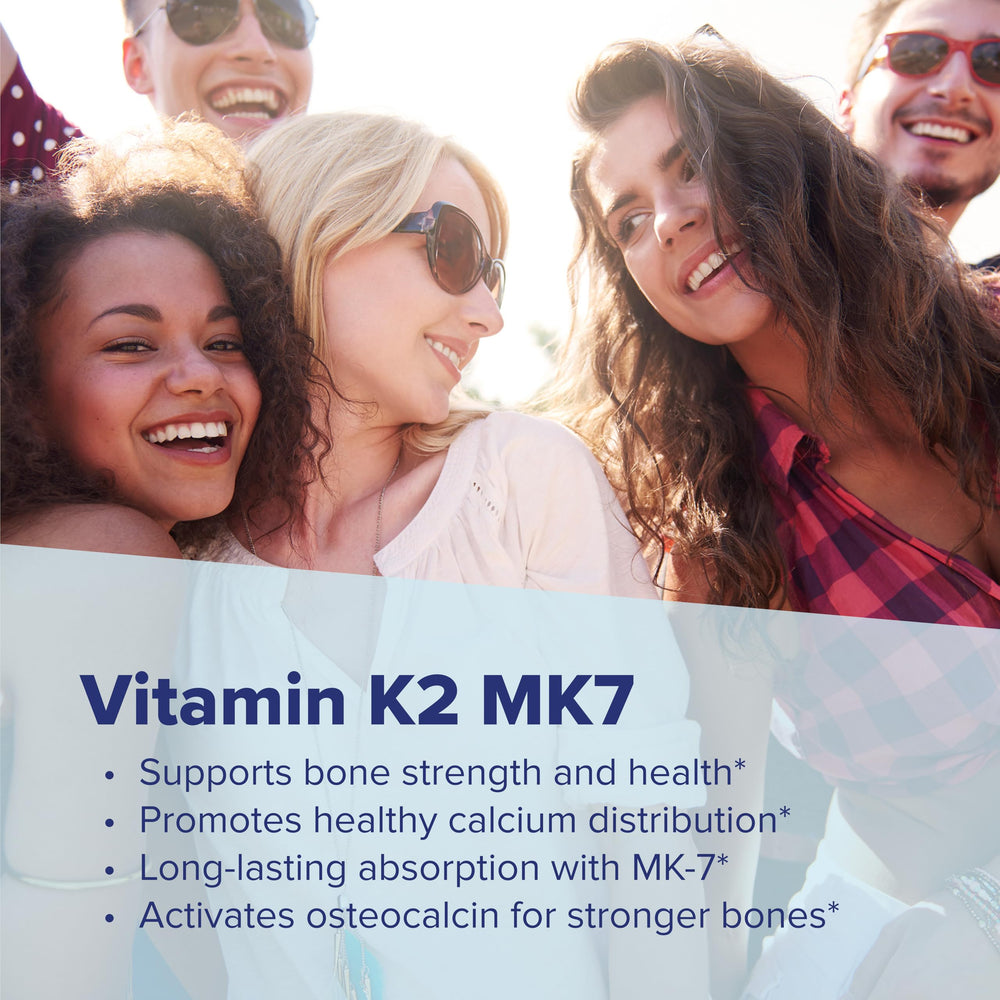 Bariatric-friendly label on Superior Source Vitamin K2 MK-7 bottle for easy regimen.
