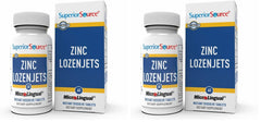 Superior Source Zinc Lozenjets bottle for daily immune support