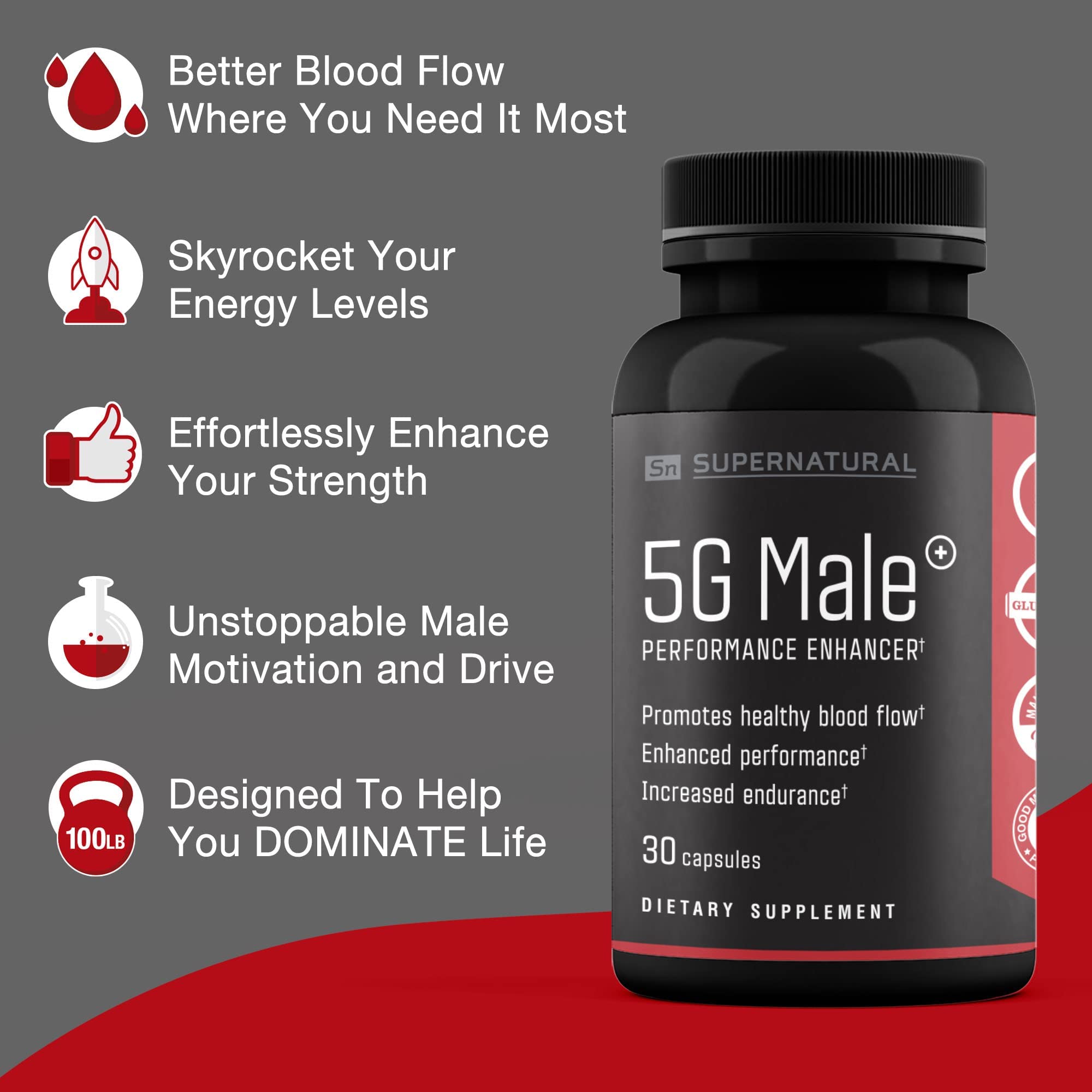 Supernatural Man 5G Male active-life scene hints at endurance