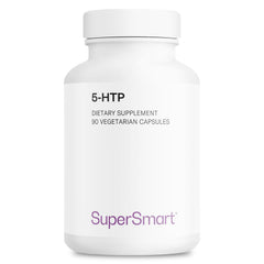 Supersmart 5-HTP 100mg bottle for daily wellness