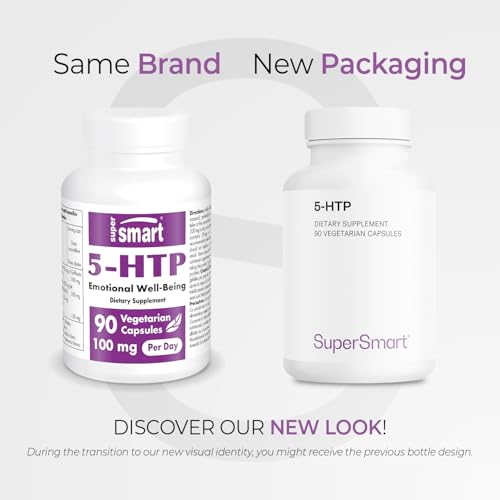 Supersmart 5-HTP capsules close-up highlighting purity