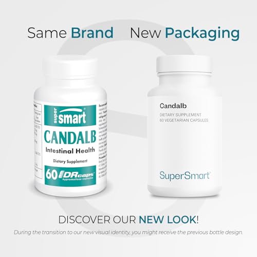 Supersmart Candalb capsules ready to take, supporting daily gut and intimate microflora balance.