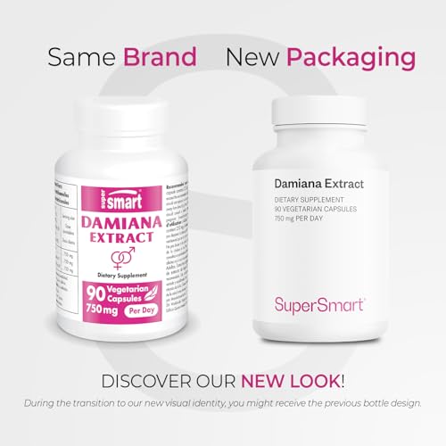 Damiana leaf capsules 4:1 extract ingredients panel