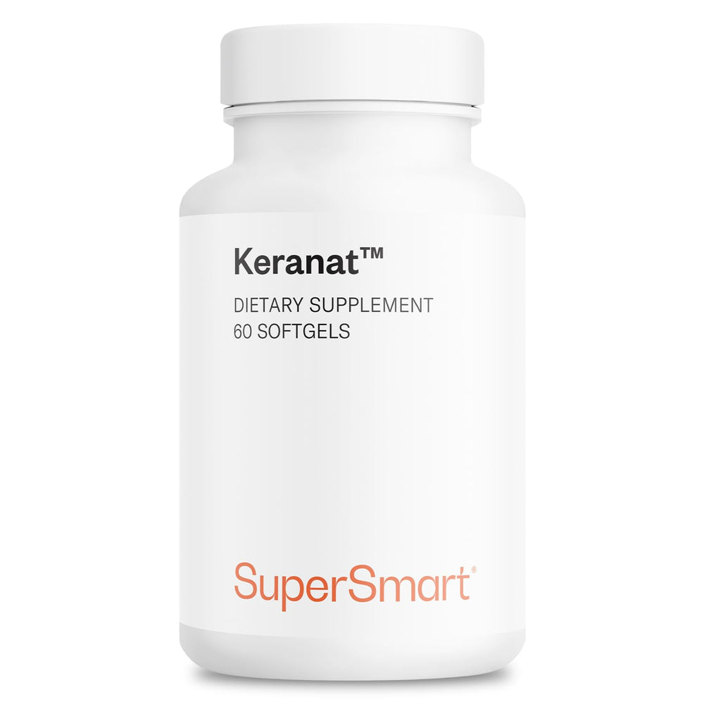 Supersmart Keranat bottle front view for daily hair support
