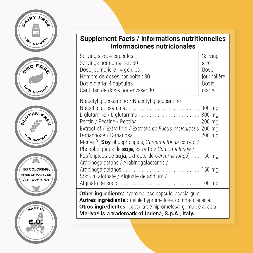 Supersmart Lectin Flush label detail with gluten-free and non-GMO badges.