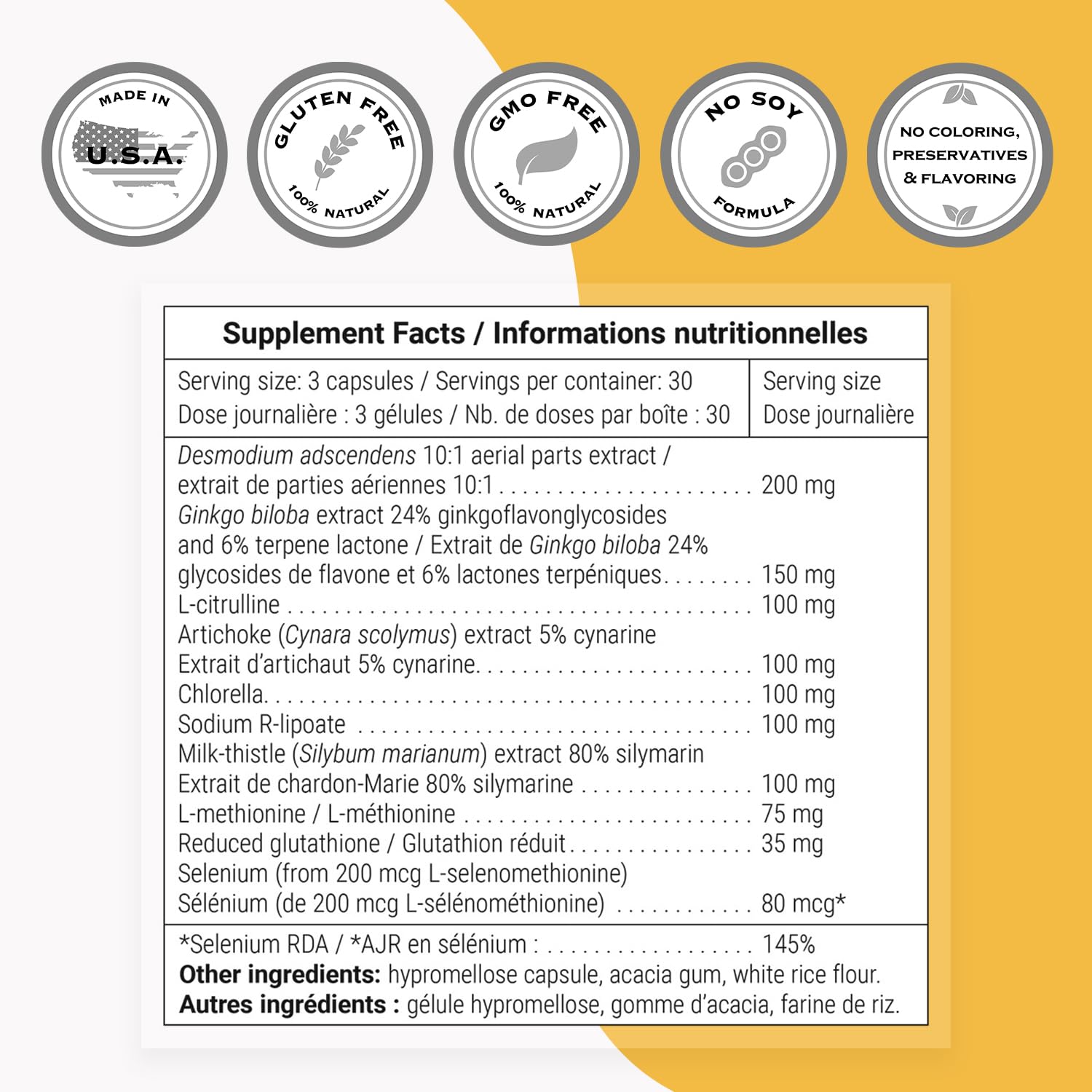 Supersmart Liver Support ingredients artichoke and milk thistle close-up.
