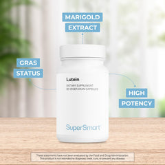 Marigold flower extract shown as the lutein source in Supersmart formula