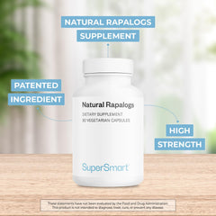 Supersmart Natural Rapalogs EGCG bottle highlighting antioxidant support