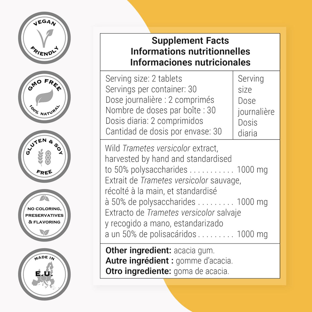 Supersmart turkey tail label and packaging highlight organic origin.