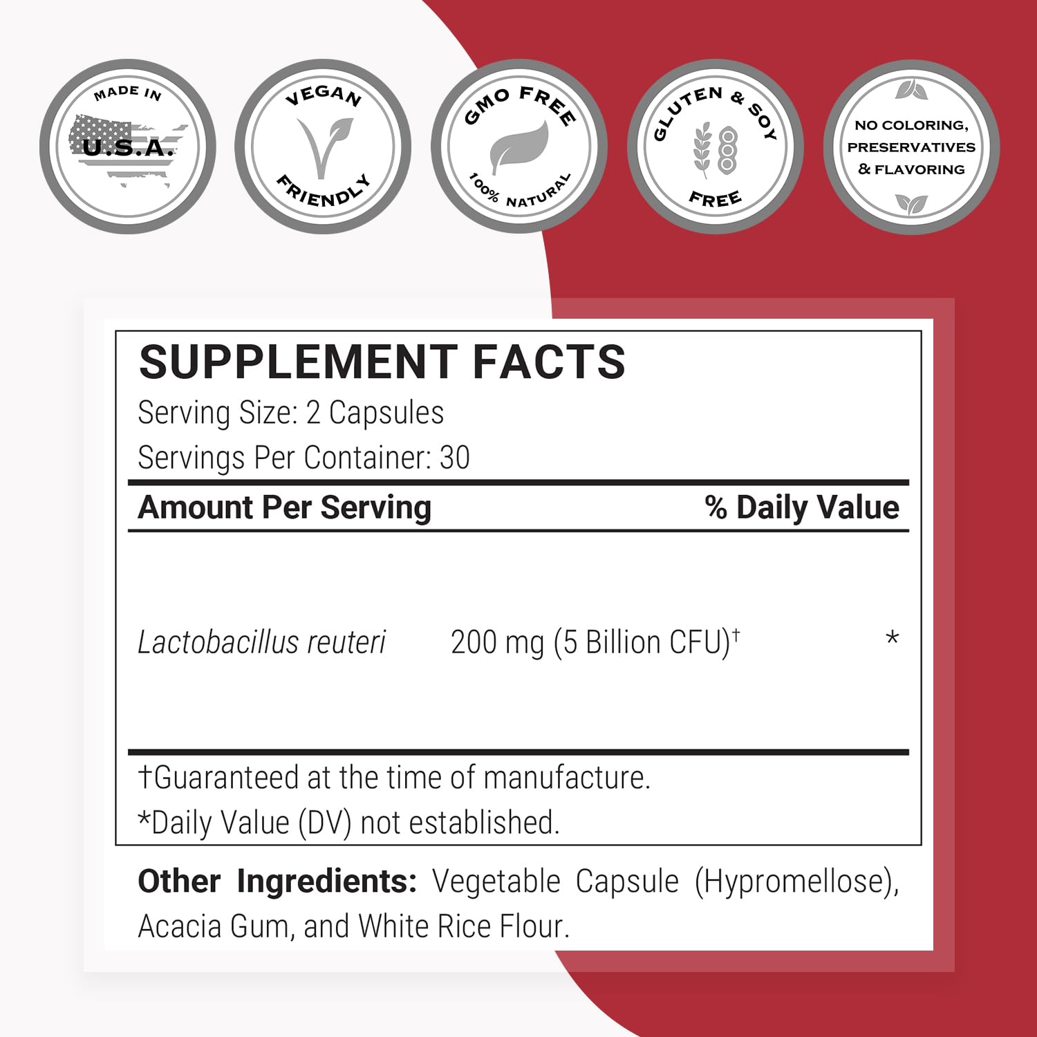 Supersmart vegetarian capsules in clear bottle