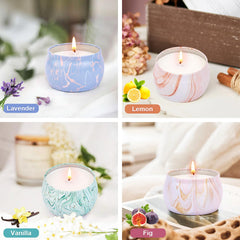 SUPERSUN lavender candle tin promotes calm ambiance ideal for relaxation.