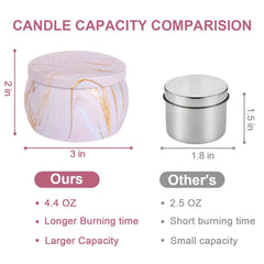SUPERSUN lemon candle tin provides bright citrus notes to energize rooms.