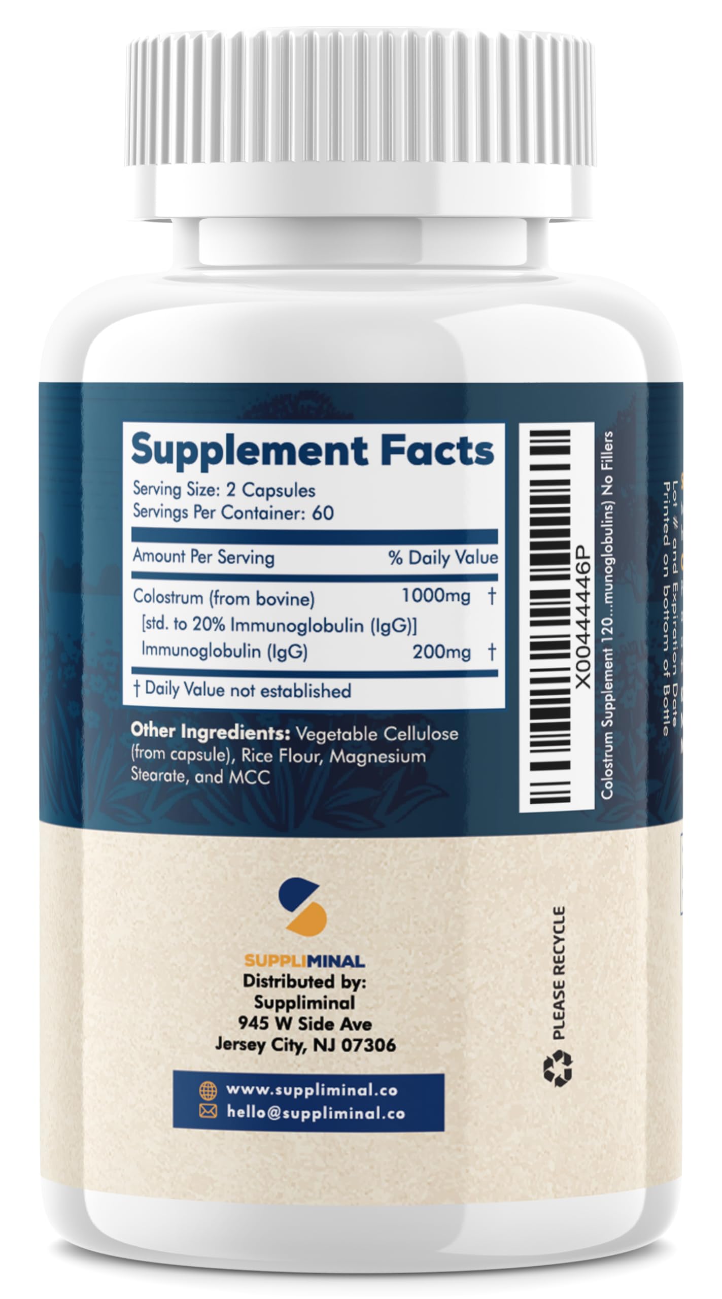 Suppliminal Pouring Capsules: easy to dispense for daily routines and consistency