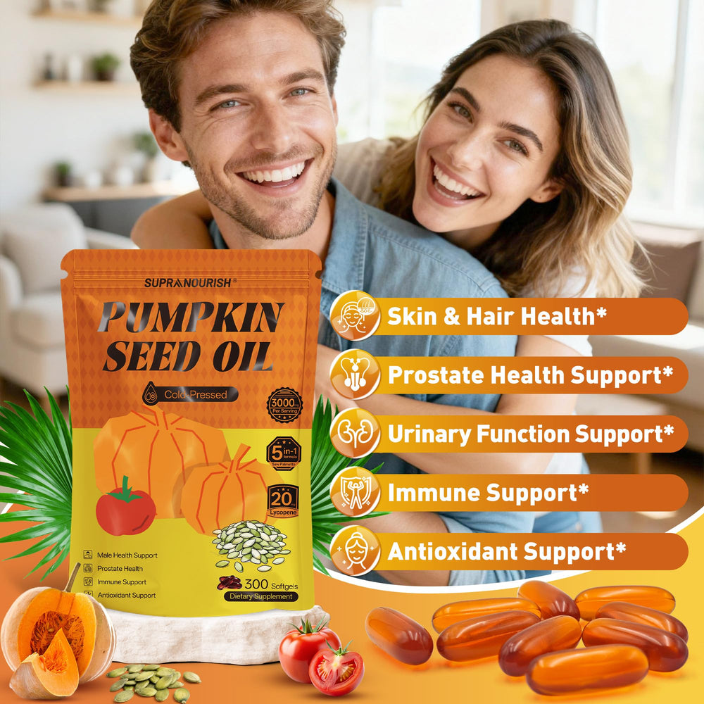 SUPRANOURISH non-GMO badge communicates clean, natural ingredients.