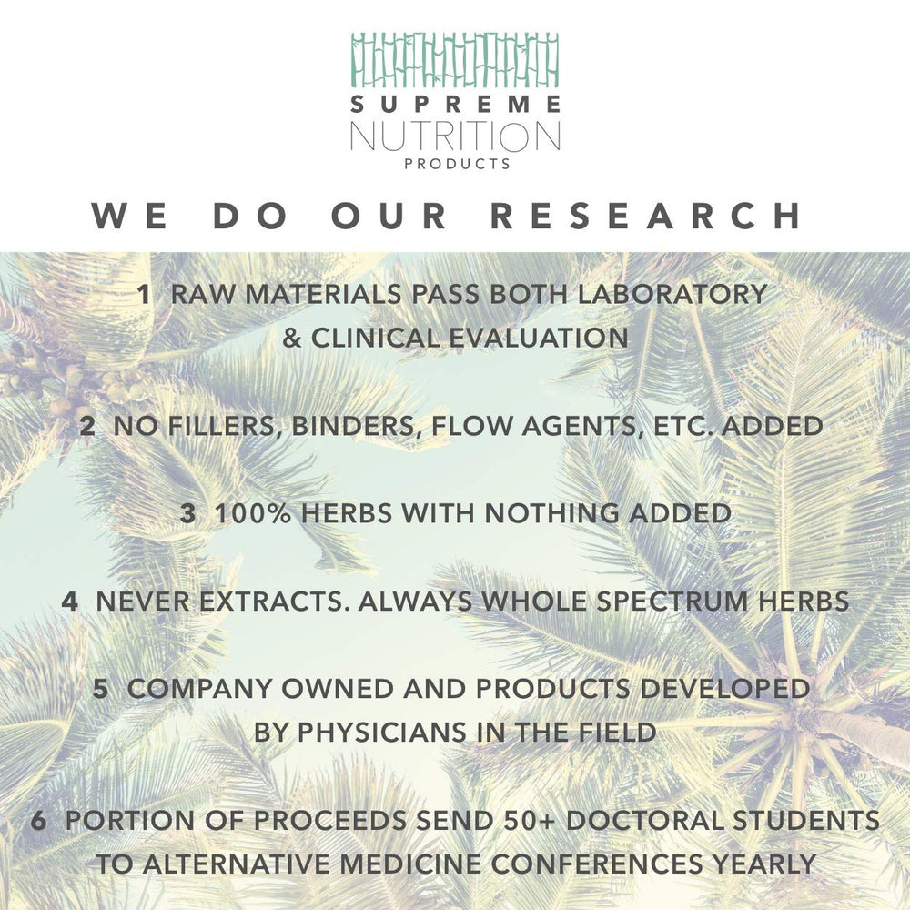 Supreme Nutrition BFB-1 essential oil blend packaging emphasizes purity and testing
