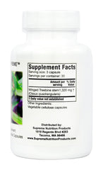 Supreme Nutrition Cissus Supreme capsules close-up highlighting vegetarian capsule format