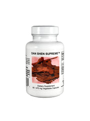 Supreme Nutrition Dan Shen Supreme bottle with red sage capsules for daily herbal support