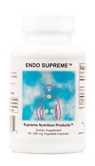 Supreme Nutrition Endo Supreme capsules in bottle for daily wellness.