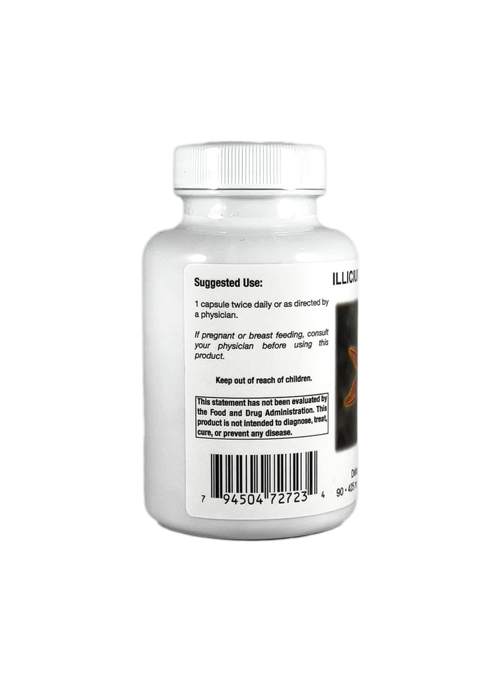 Etiqueta frontal de Supreme Nutrition Illicium Supreme destacando pureza y sin aditivos