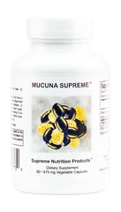 Supreme Nutrition Mucuna Supreme bottle with capsules for daily wellness