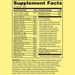 SUREFECT Spring Valley fruits-veggies-blend label highlights natural phytonutrients