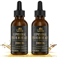 Susatentar liposomal fulvic acid bottle showcases potency for daily energy support