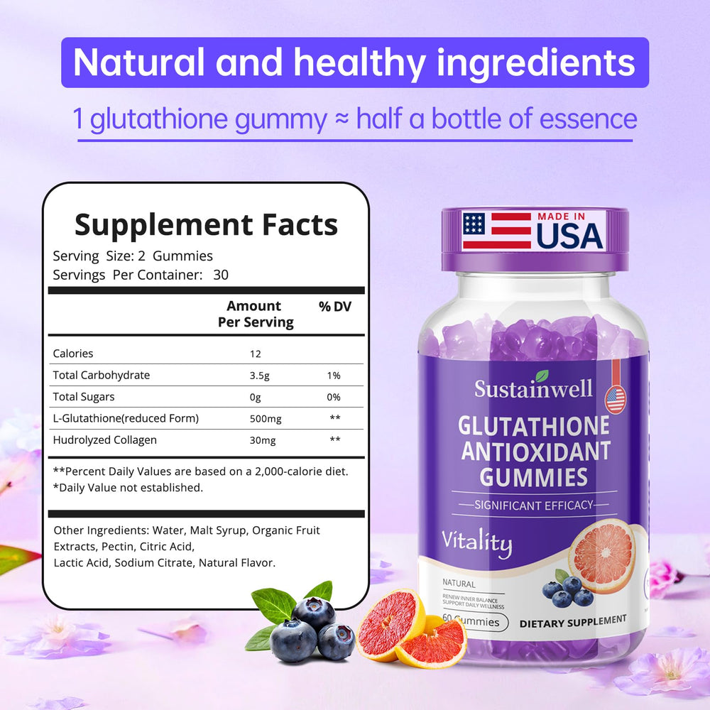 Close-up of SustainWell label highlighting liposomal delivery and clean ingredients.