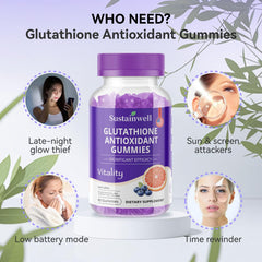 SustainWell gummies berry flavor on table highlighting natural taste and daily use.